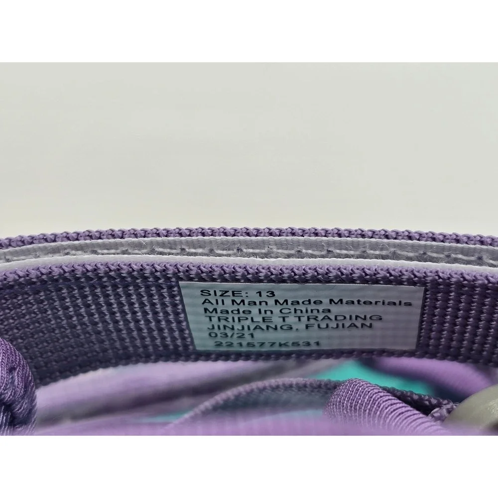 Northside Bayview Sport Sandal Kids 13 Lilac Purple Teal Strappy‎ -New
